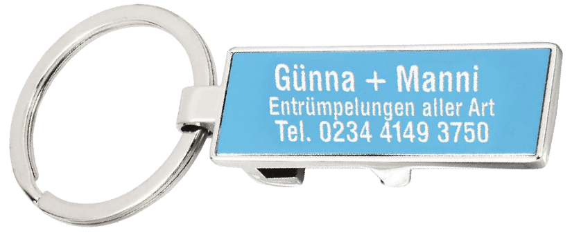 CASA sleutelhanger - Blauw