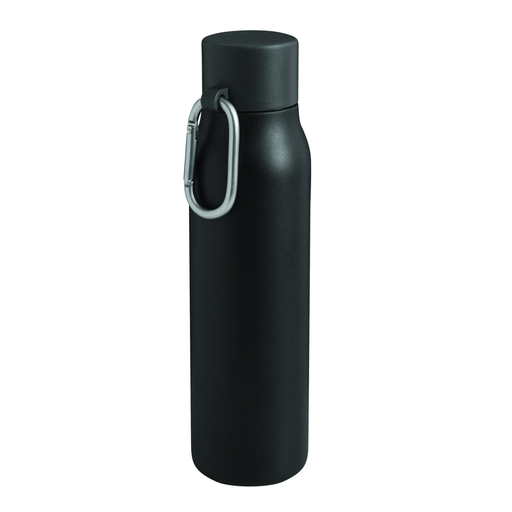 ALPINE PEAK - Vacuüm drinkfles - Zwart