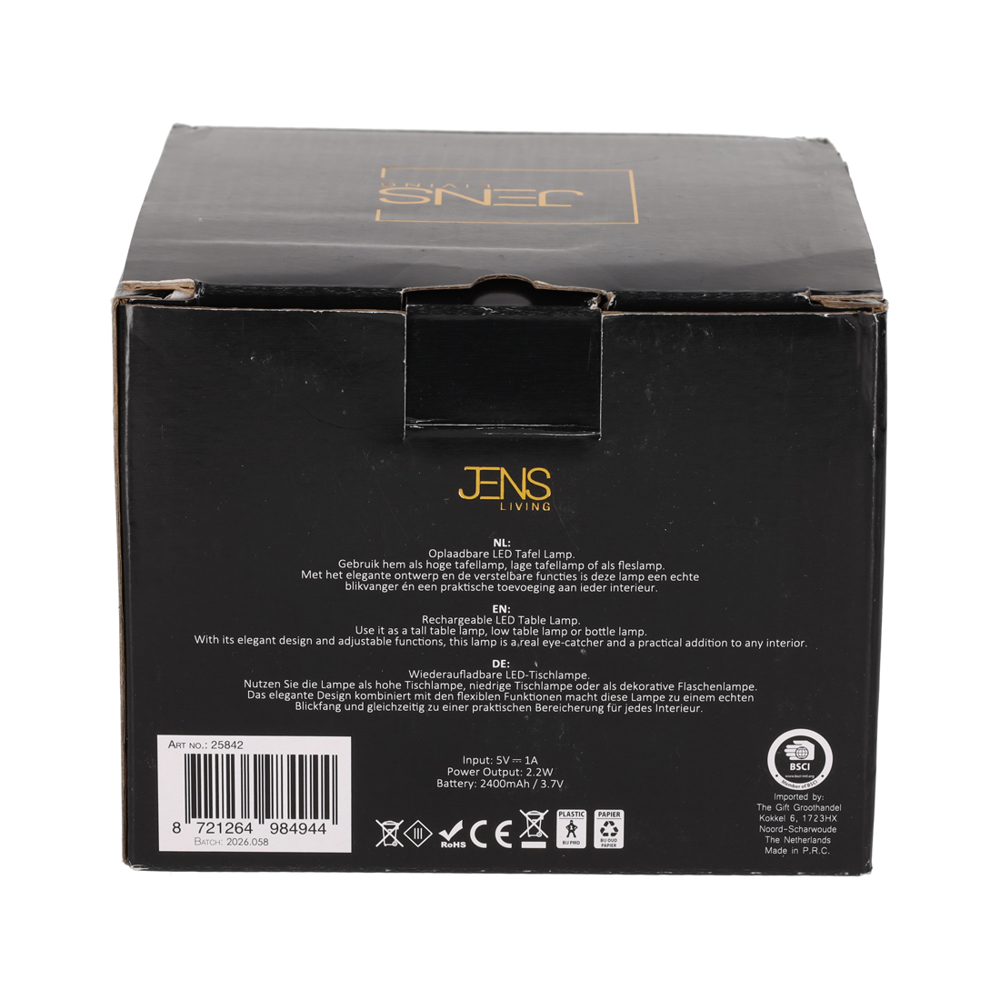 JENS Living 3-in-1 LED Touch Lamp Goud