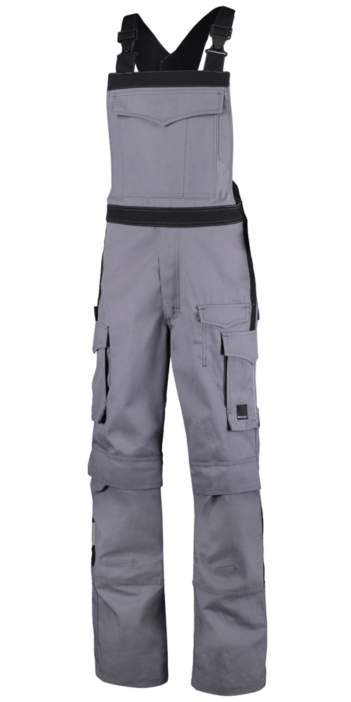 Amerikaanse Overall Ian - Donkergrijs / Zwart