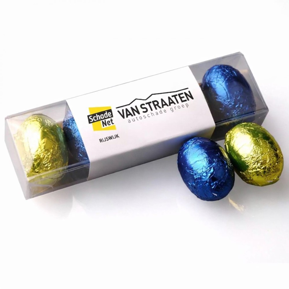 5 paaseitjes inclusief banderol