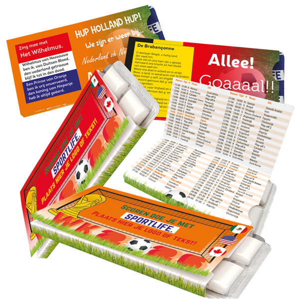 WK kauwgom 26 / Speelschema