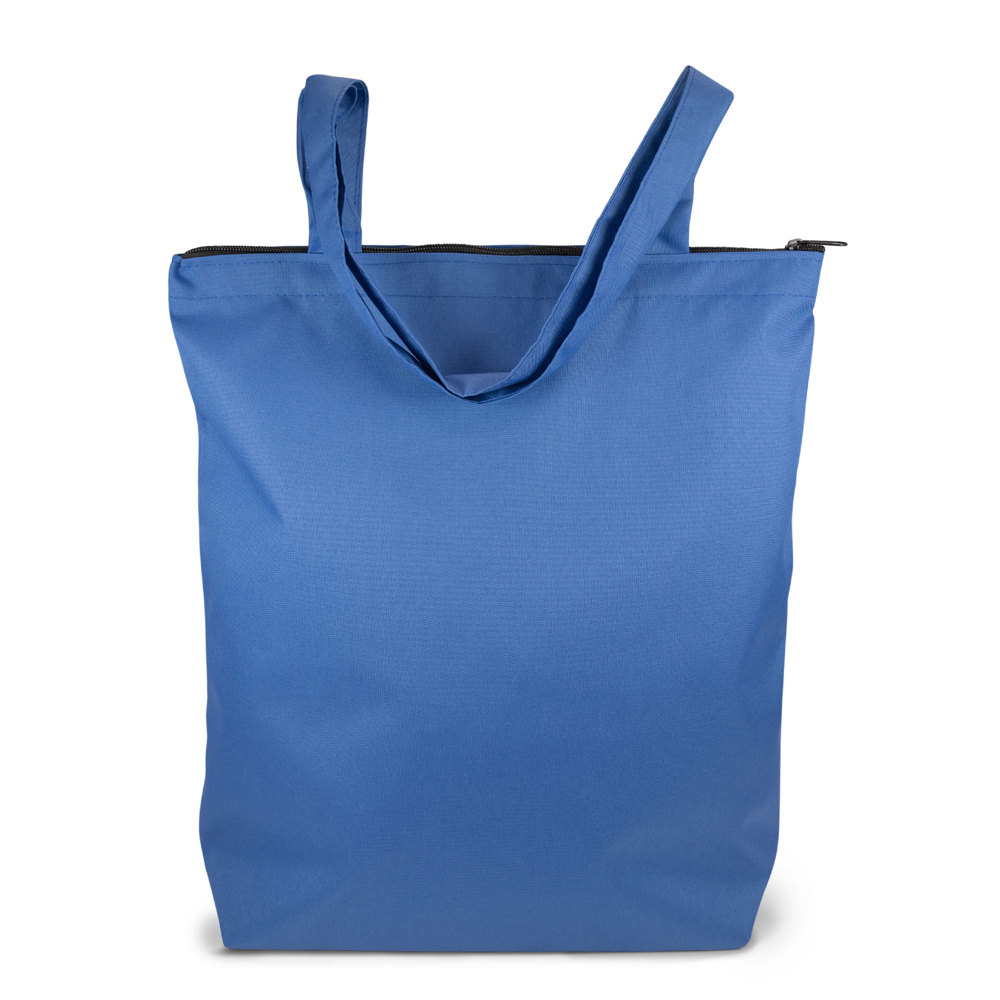 ATLANTA – Tas van 300D polyester met rits an bodemvouw - Koningsblauw
