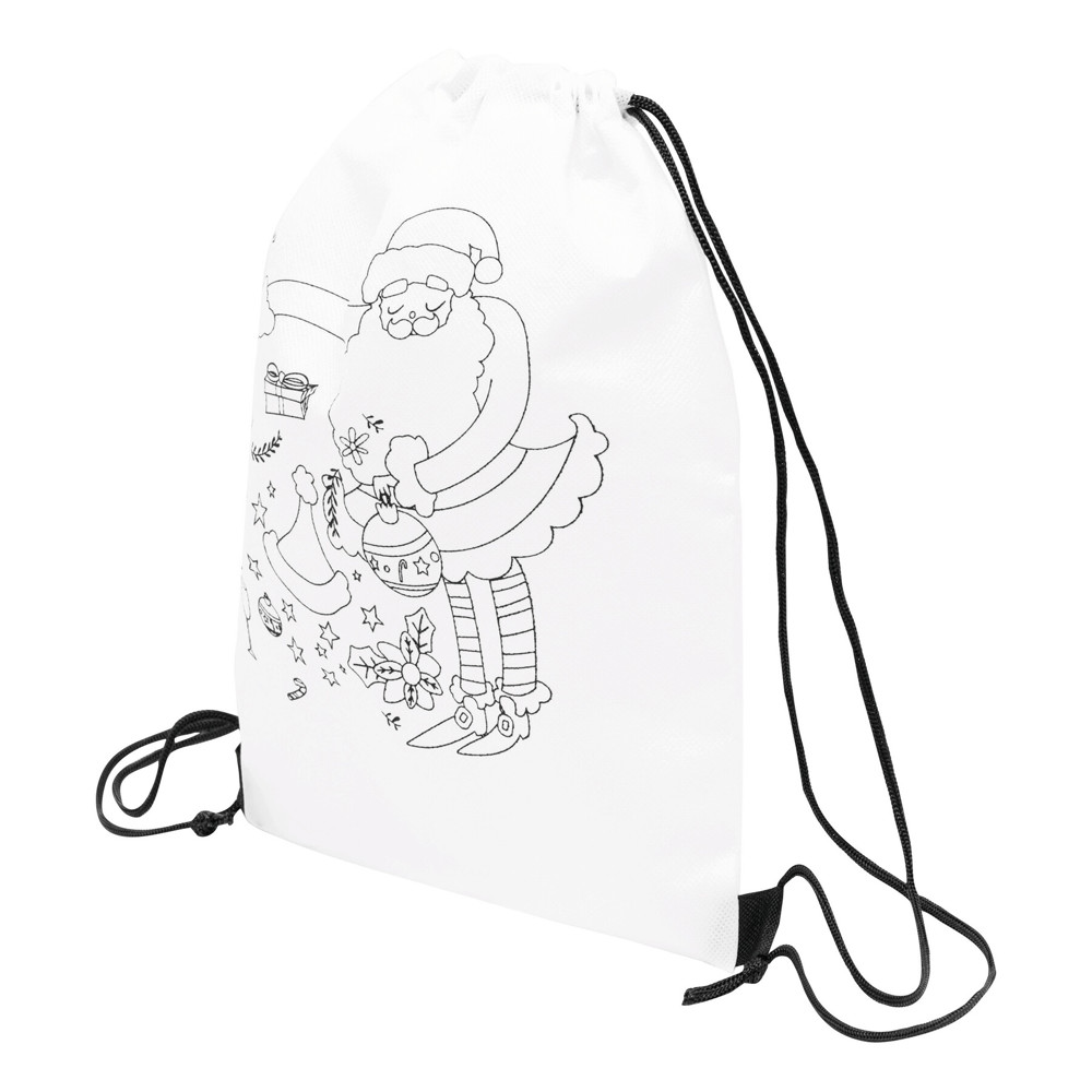 COLOURFUL SANTA - Eenvoudig rugtasje