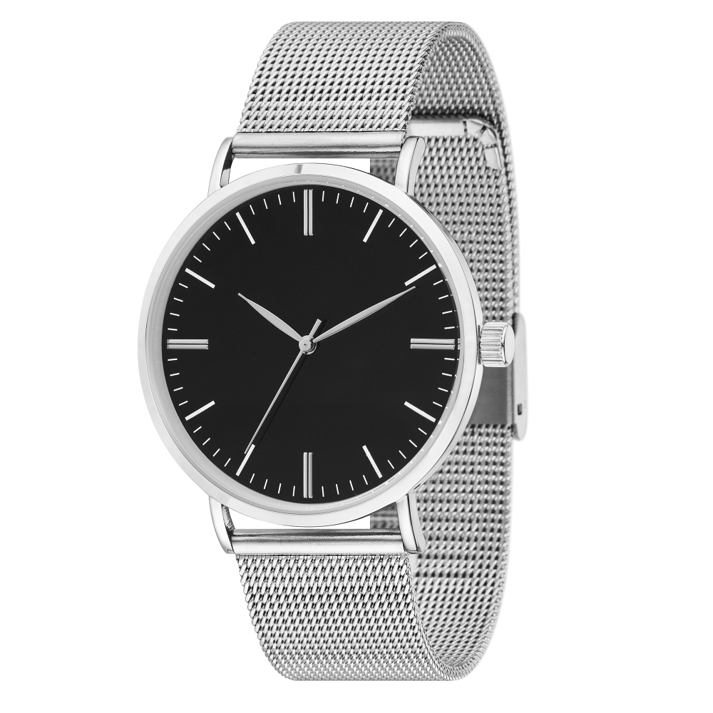 Horloge FS Milan - zilver, zwart