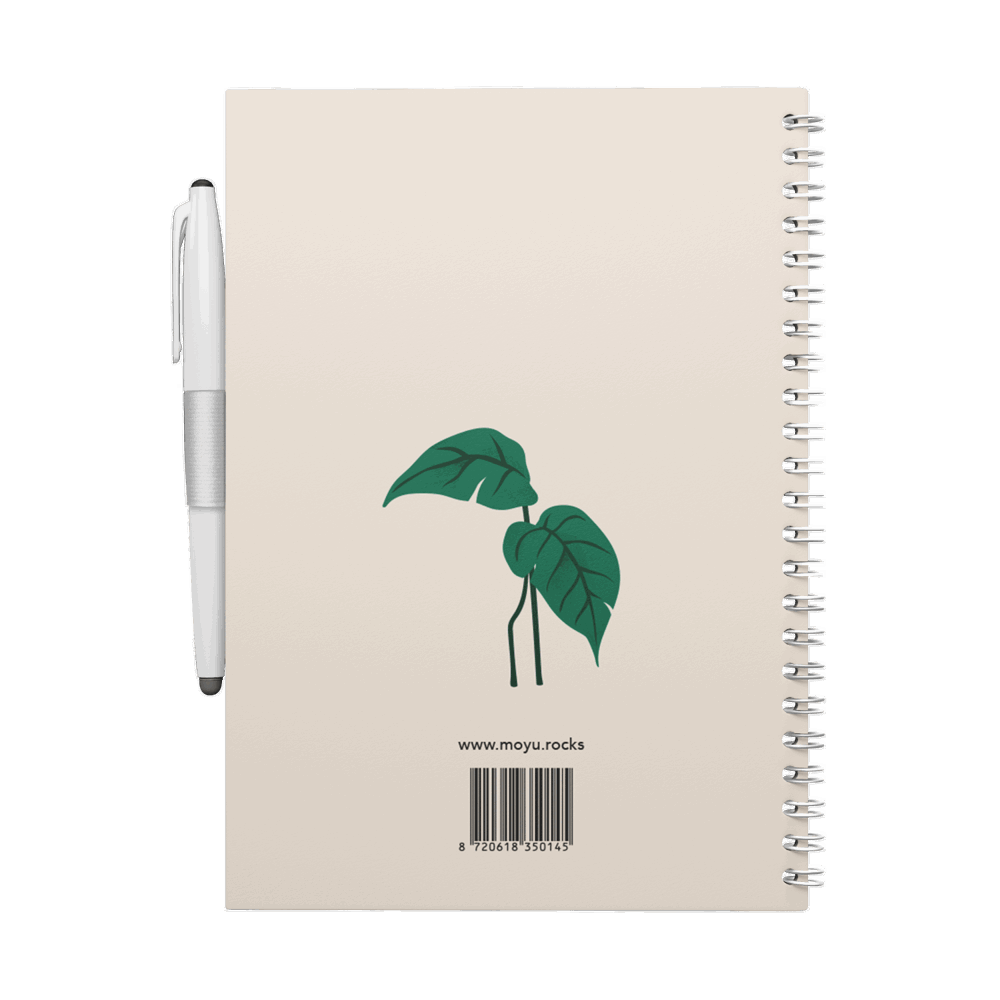 A5 notitieboek herschrijfbaar Hardcover