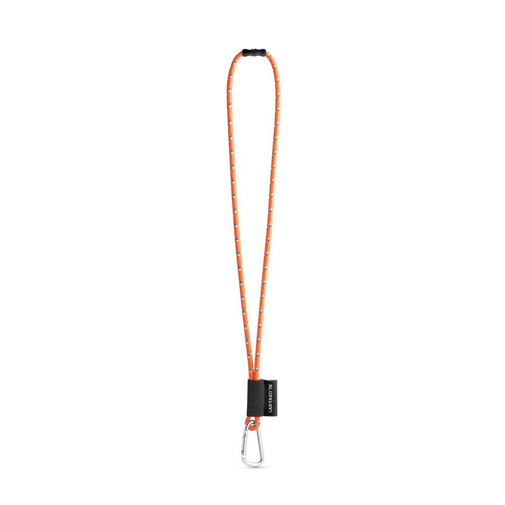 75091. Lanyard Nautic Long Set. Standaard modellen - Oranje hexachrome