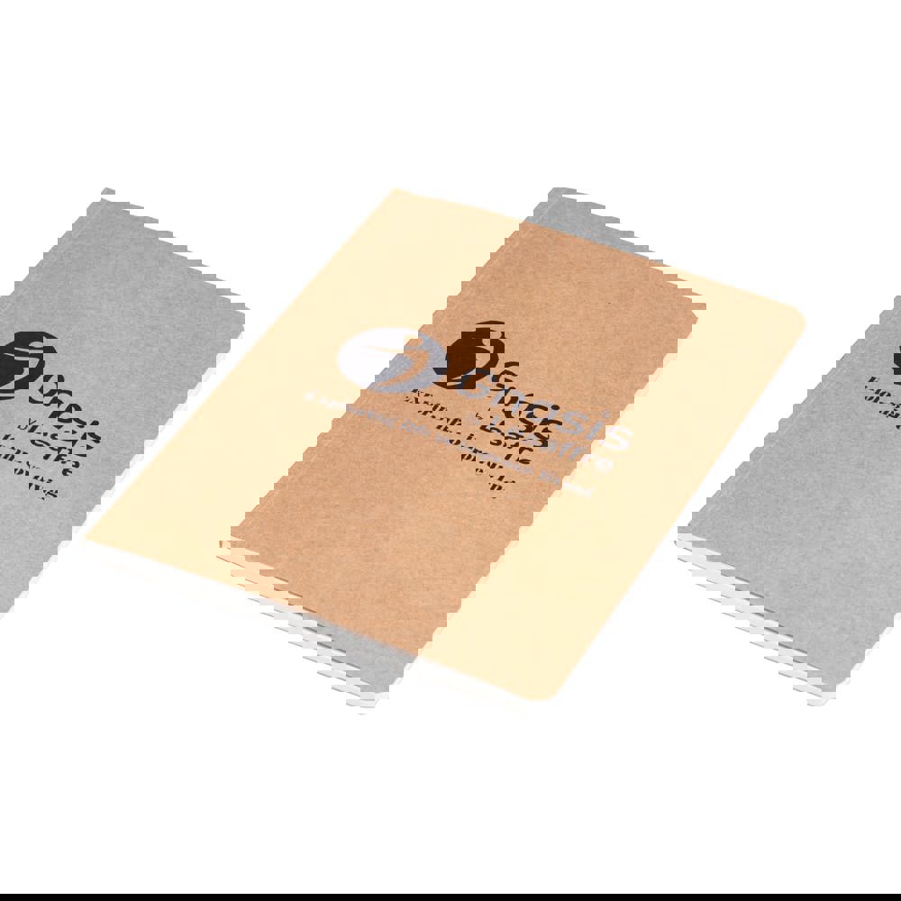 A5 Kraft Notitieboekje - gerecycled