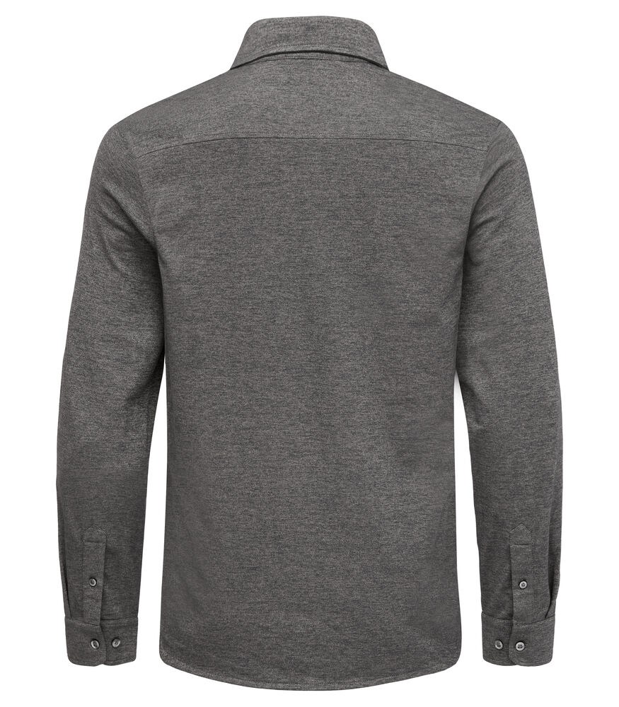 Cutter & Buck - Advantage Shirt Heren Antraciet Mélange 3XL