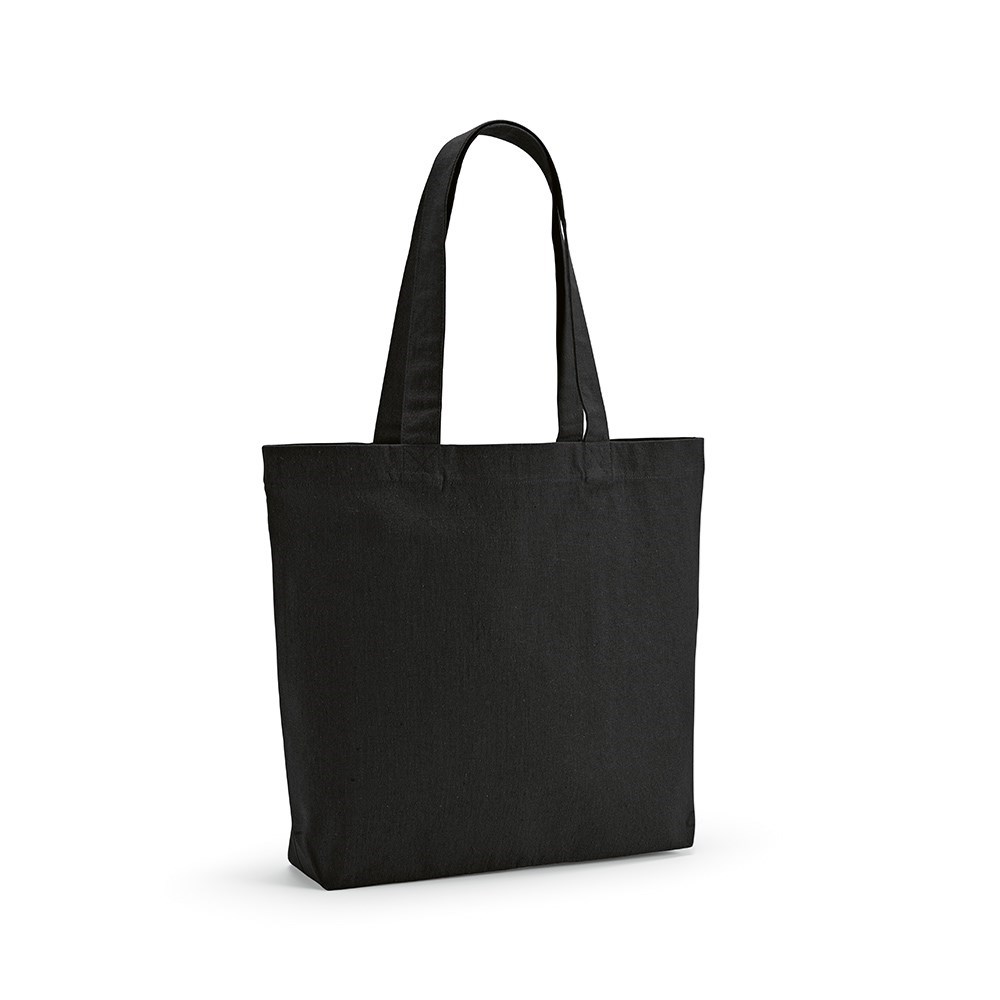 Aconcagua boodschappentas gerecycled katoen 280 gsm - Zwart
