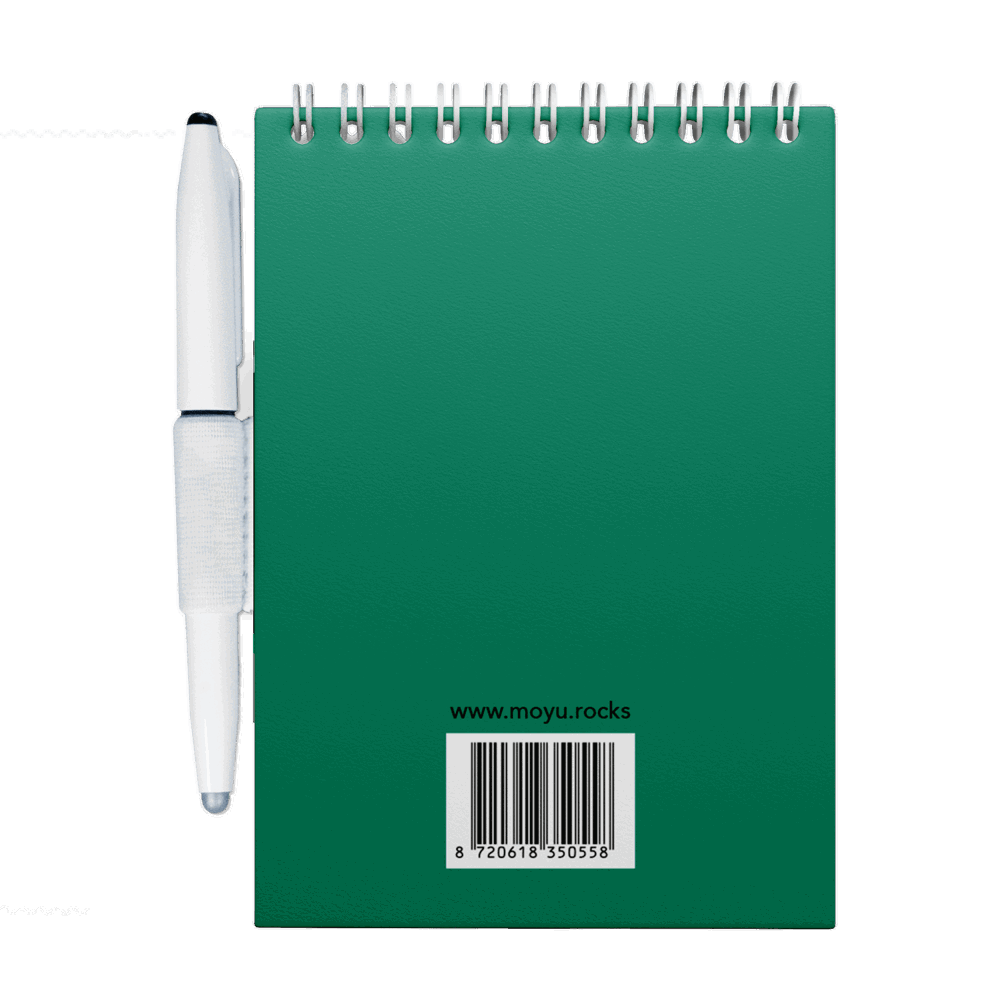 A6 notitieboek herschrijfbaar Hardcover