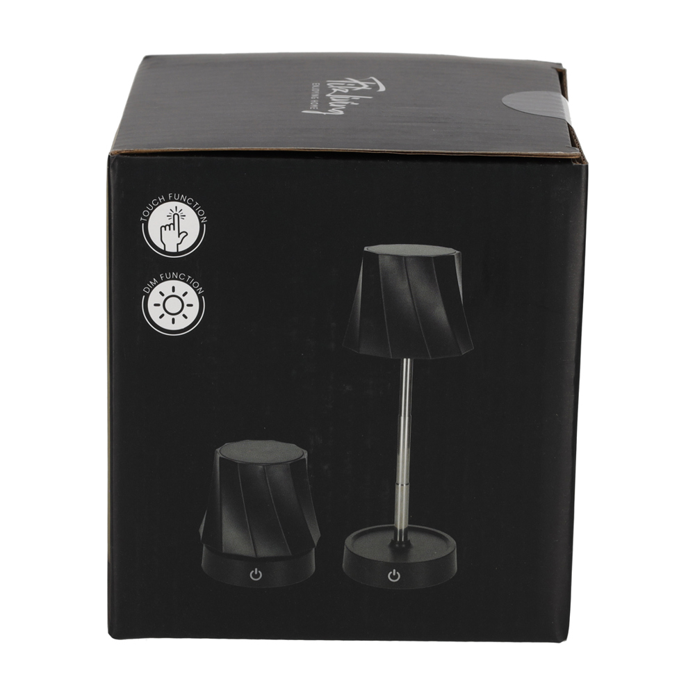 FITZ Living Telescopische LED Lamp Zwart