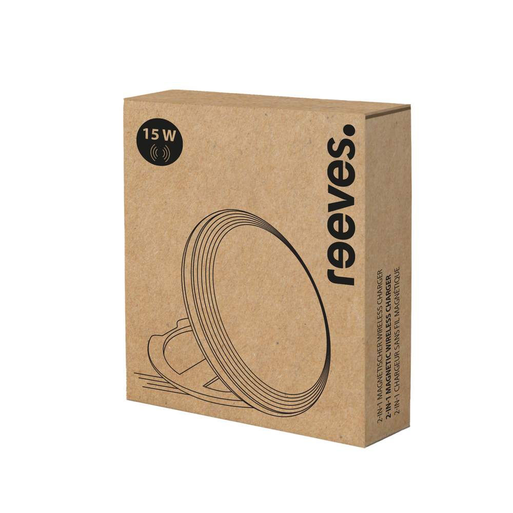 2 in 1 Magnetische draadloze oplader REEVES-CONVERTICS CHARGE