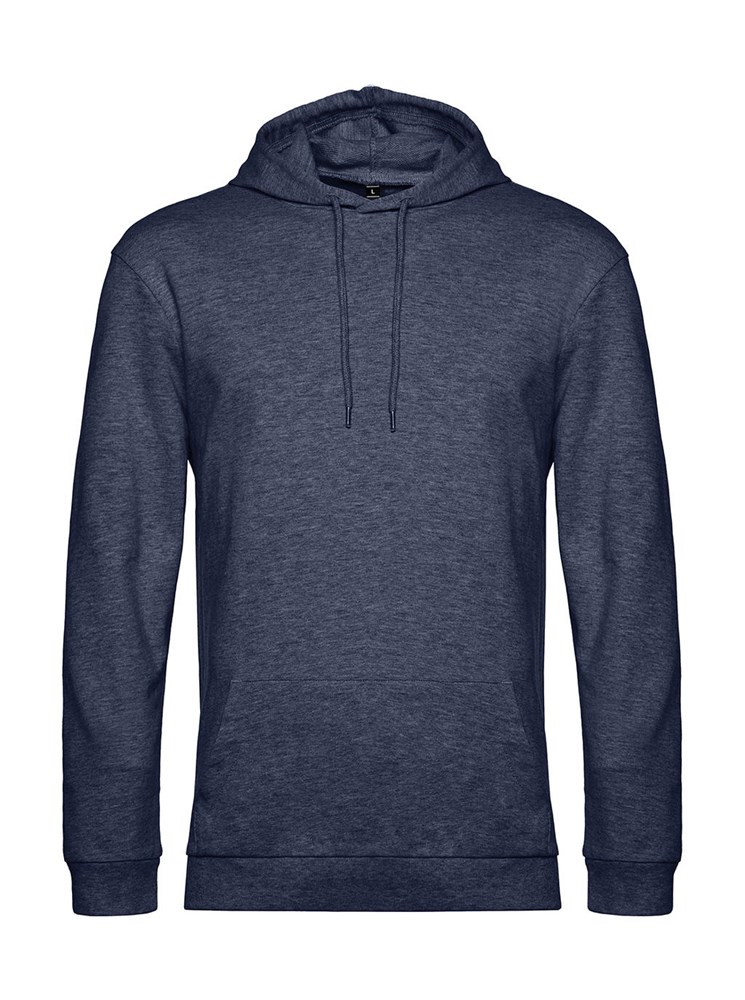#Hoodie French Terry - Heather Navy