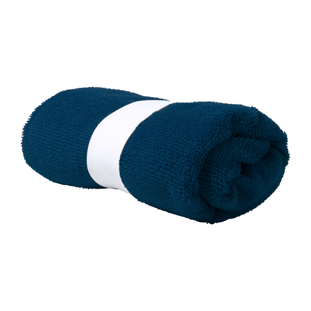 Athletic - absorberende handdoek - donker blauw