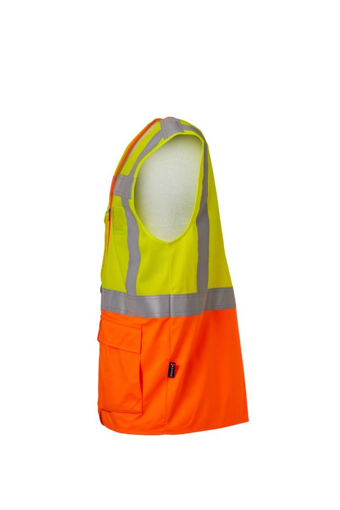 Extra Mesh fluorescent yellow / fluorescent orange 5XL