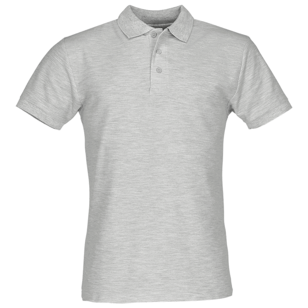 634020 - 65/35 polo - gemêleerd grijs