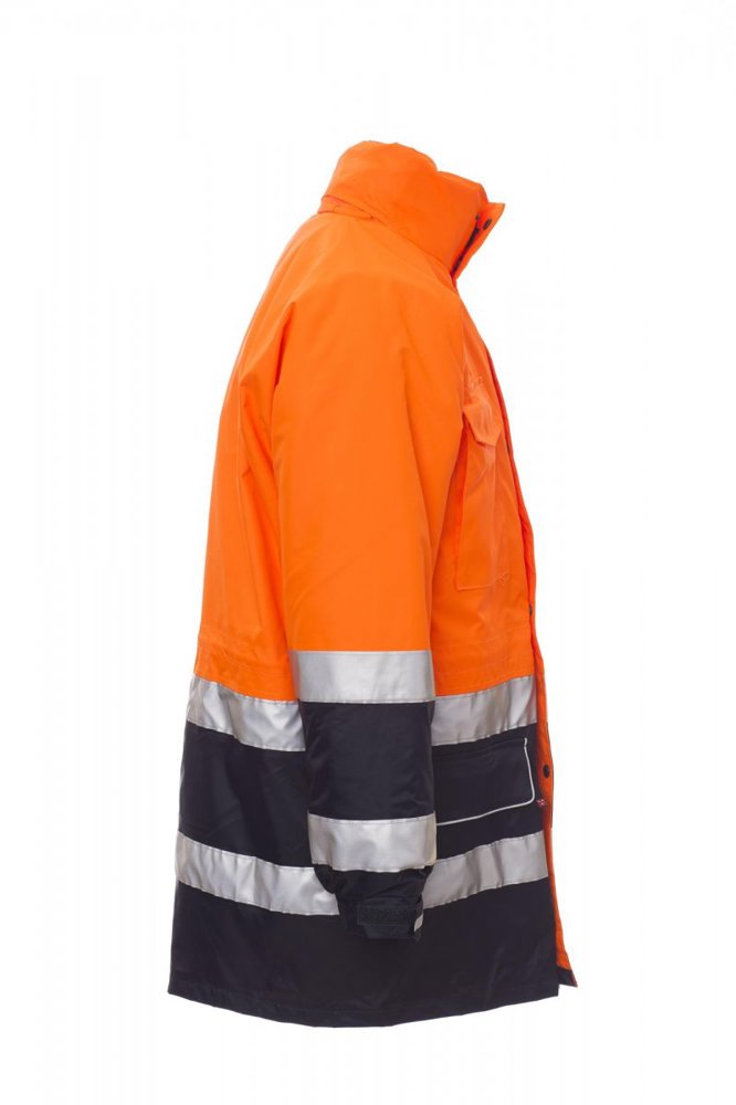 Security fluorescent orange/navy blue S