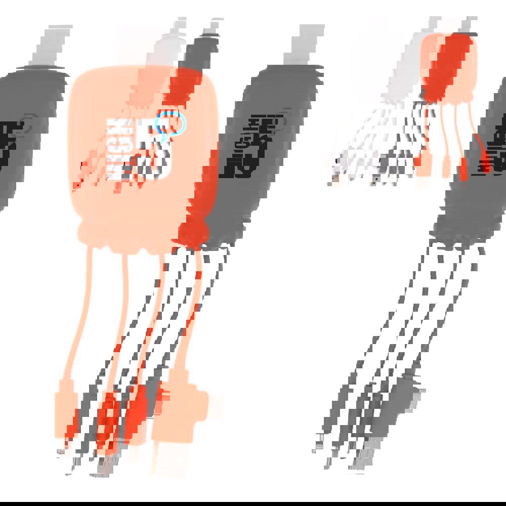 3192 | Xoopar Octopus Gamma 2 Powerbank met Bio Oplaadkabel 3000mAh