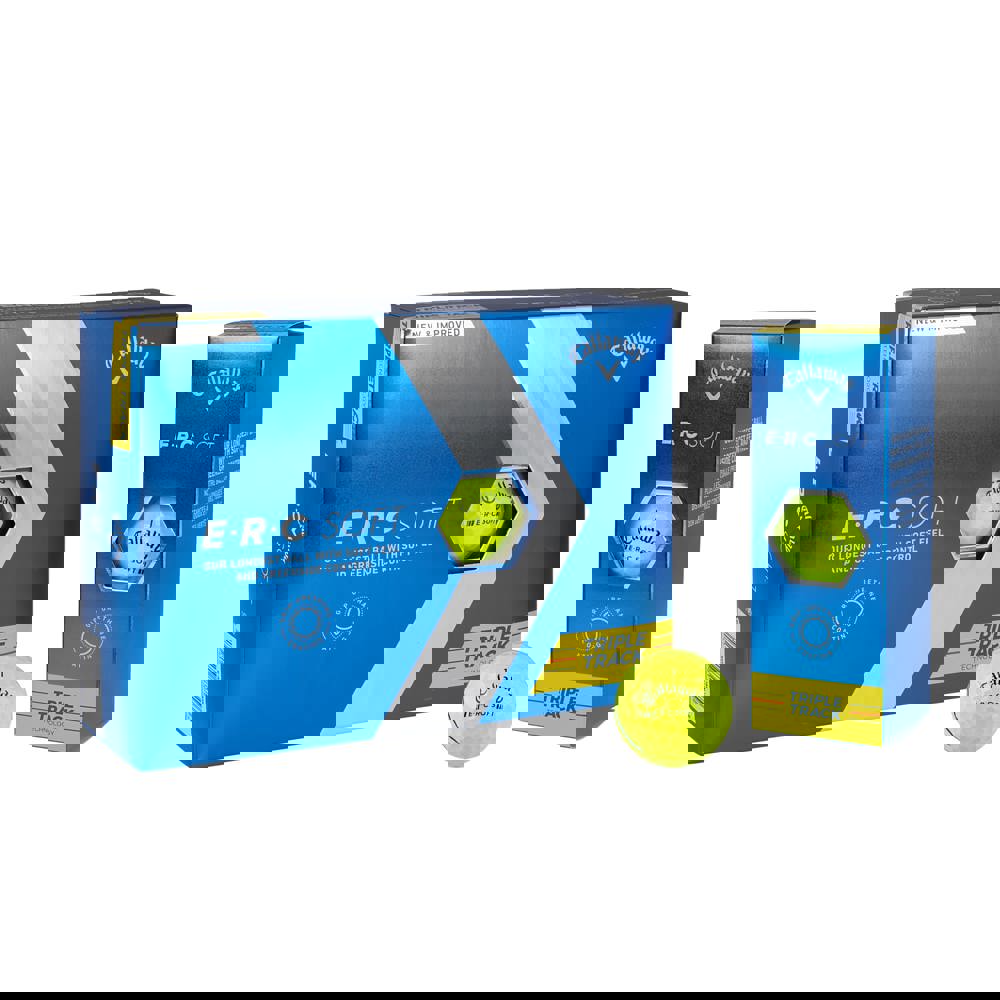 Callaway ERC Soft Triple Track - Geel