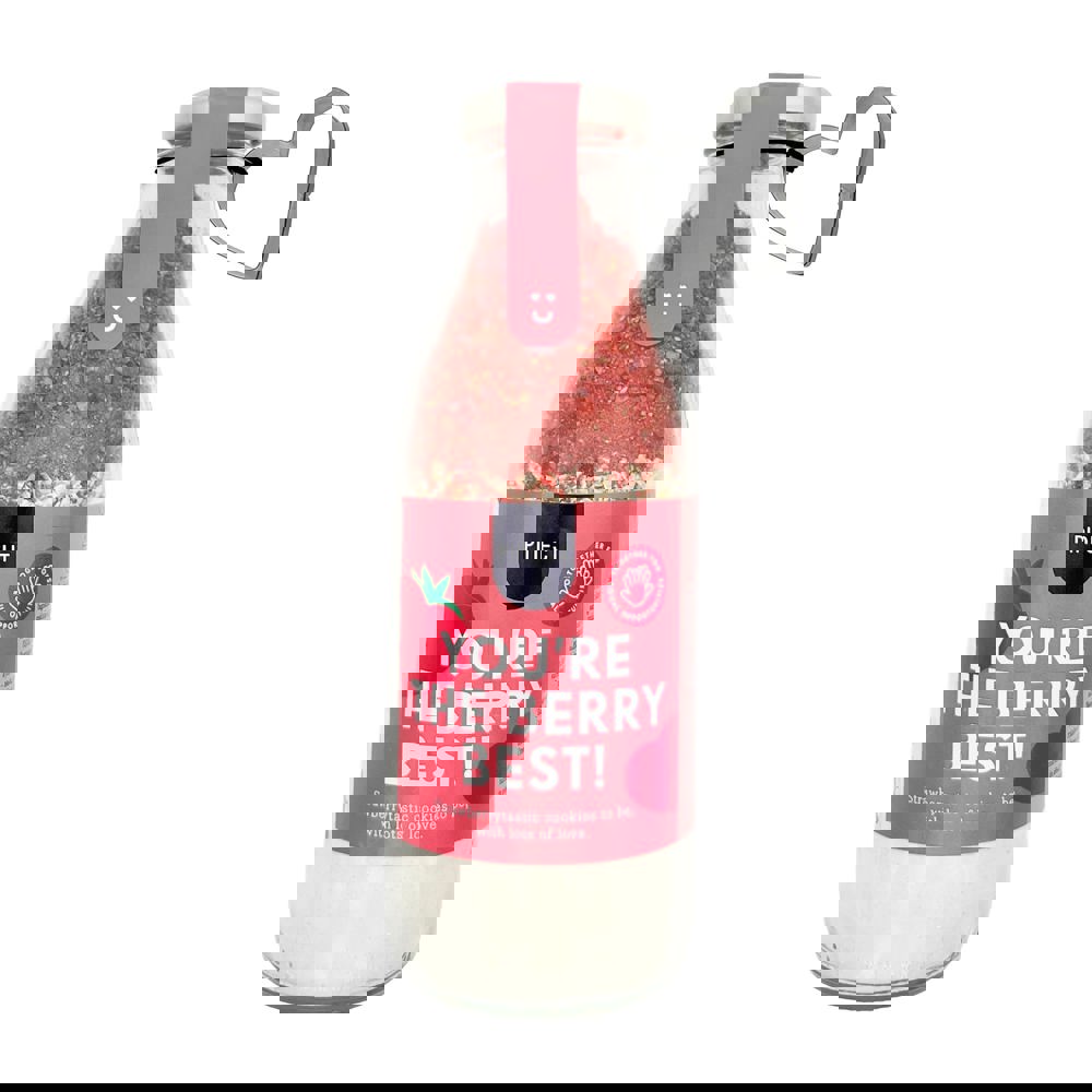 You're the berry best!| Aardbei Cookies met hartvormpje