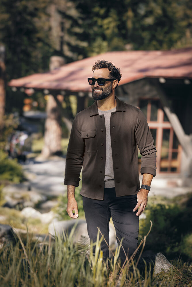 Cutter & Buck - Advantage Leisure Shirt Heren Grijs Mélange XL