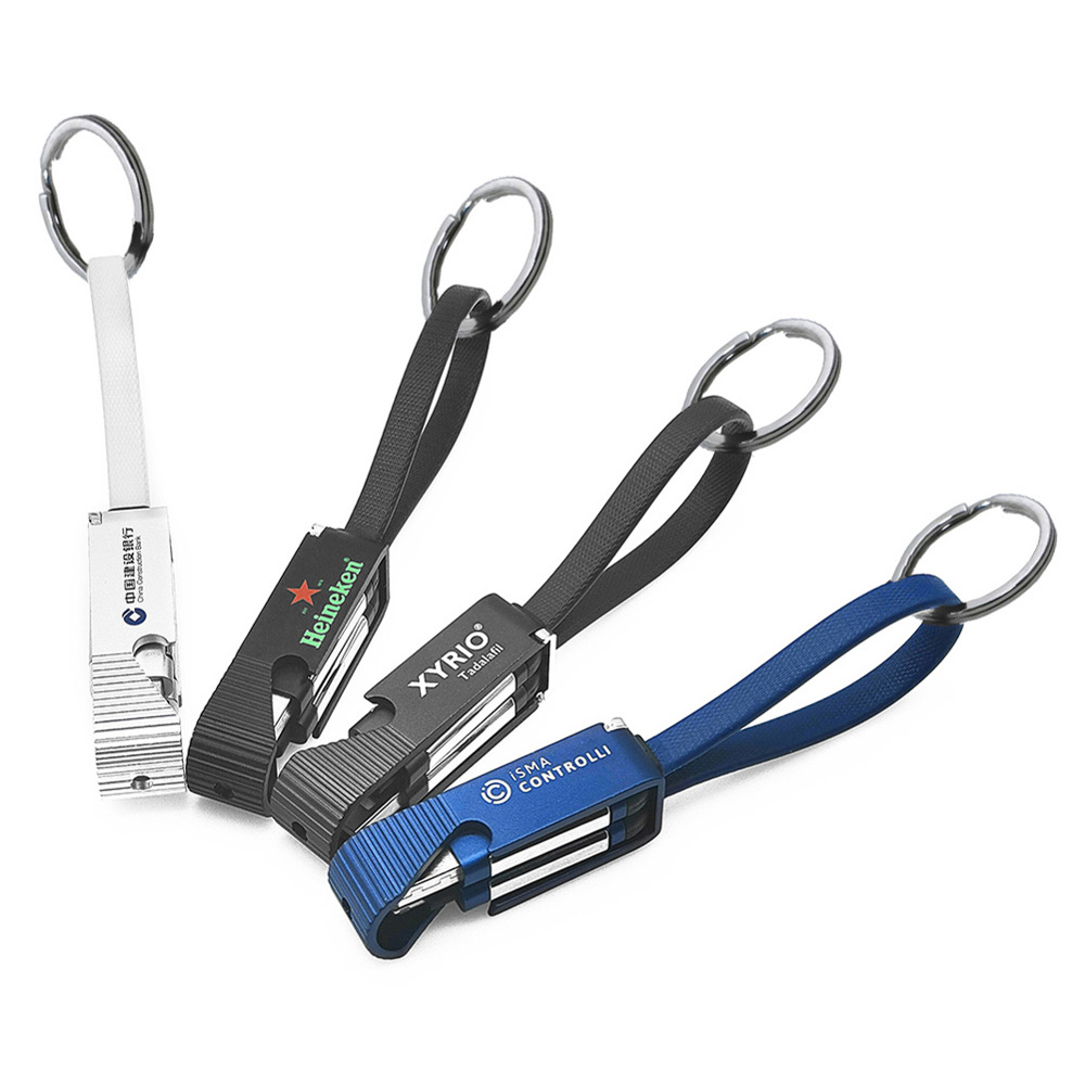 4 in 1 sleutelhanger oplaadkabel