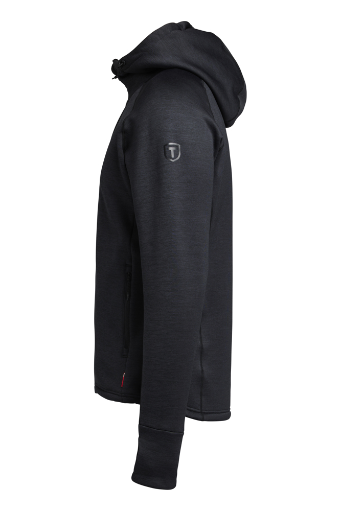 TXlite Hoodie Zip Men - Zwart