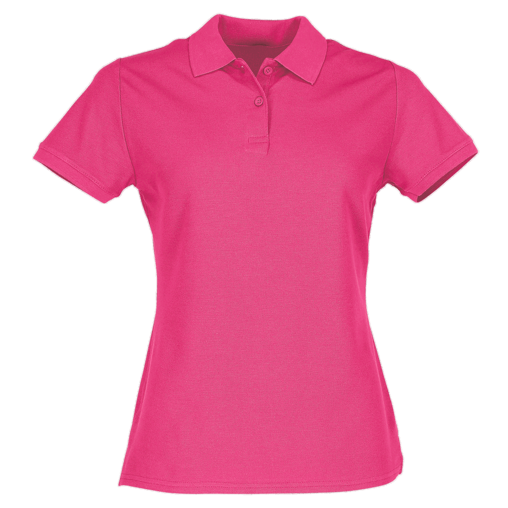 630300 - Dames premium polo - Fuchsia
