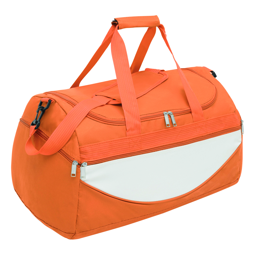 CHAMP - Sporttas - oranje, wit