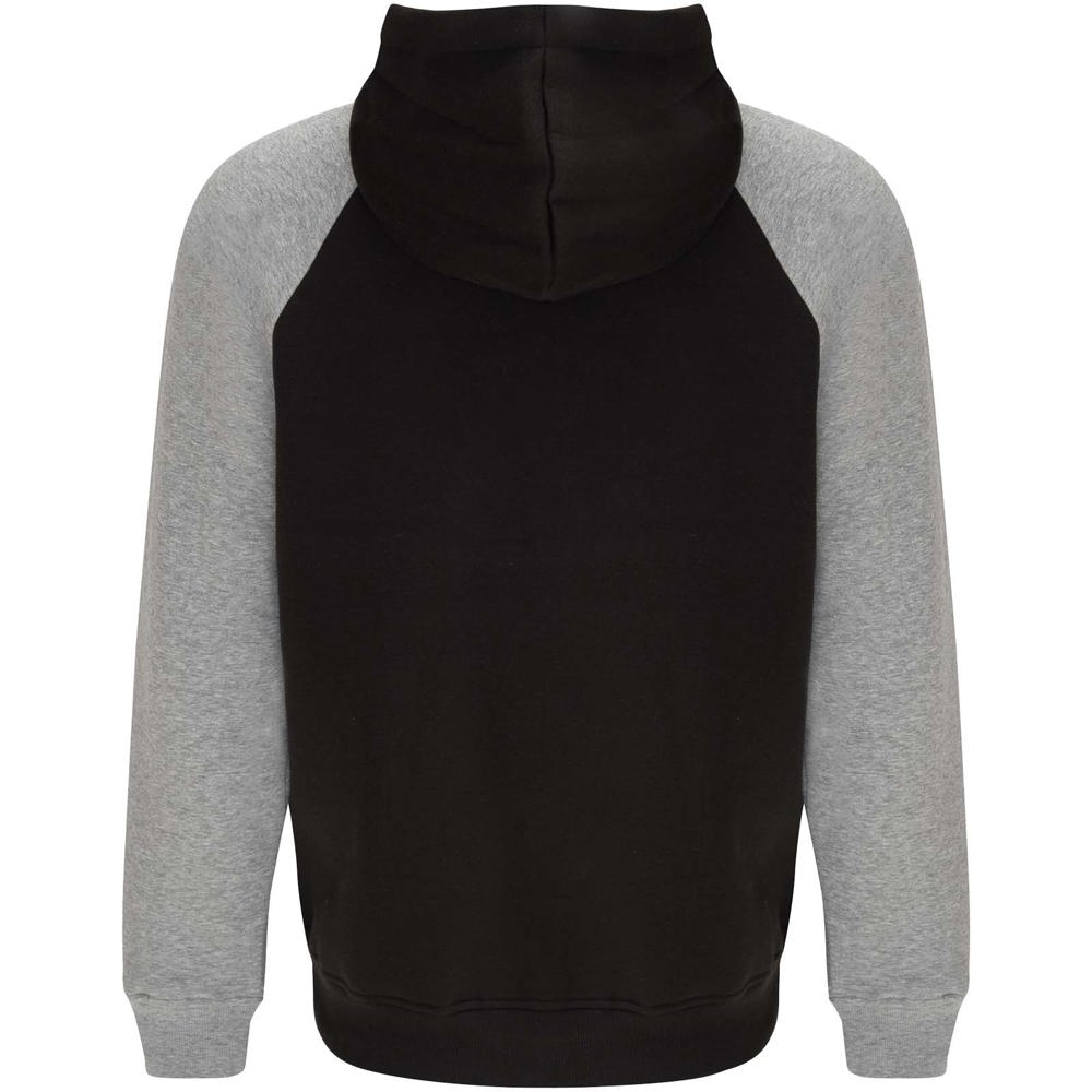 Badet unisex tweekleurige hoodie