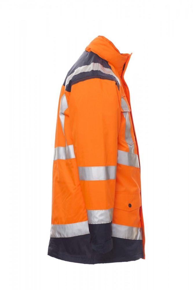 Hisafe fluorescent orange/navy blue S