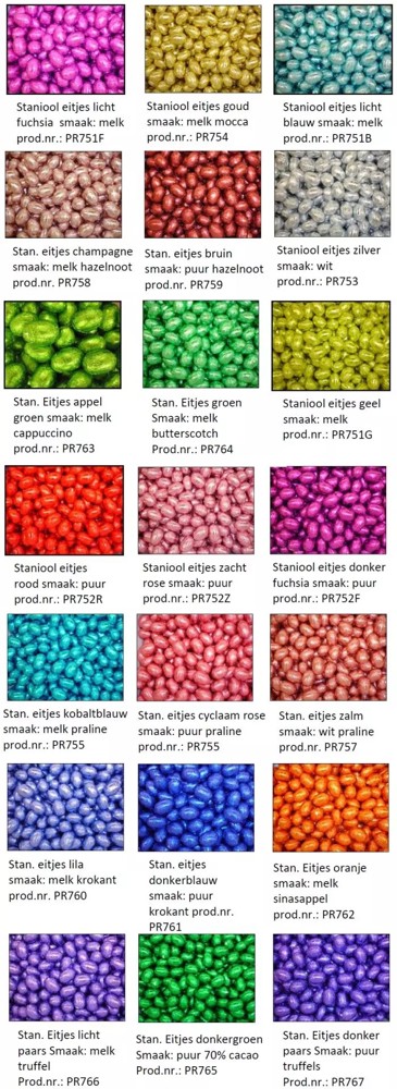 20 paaseitjes met logo