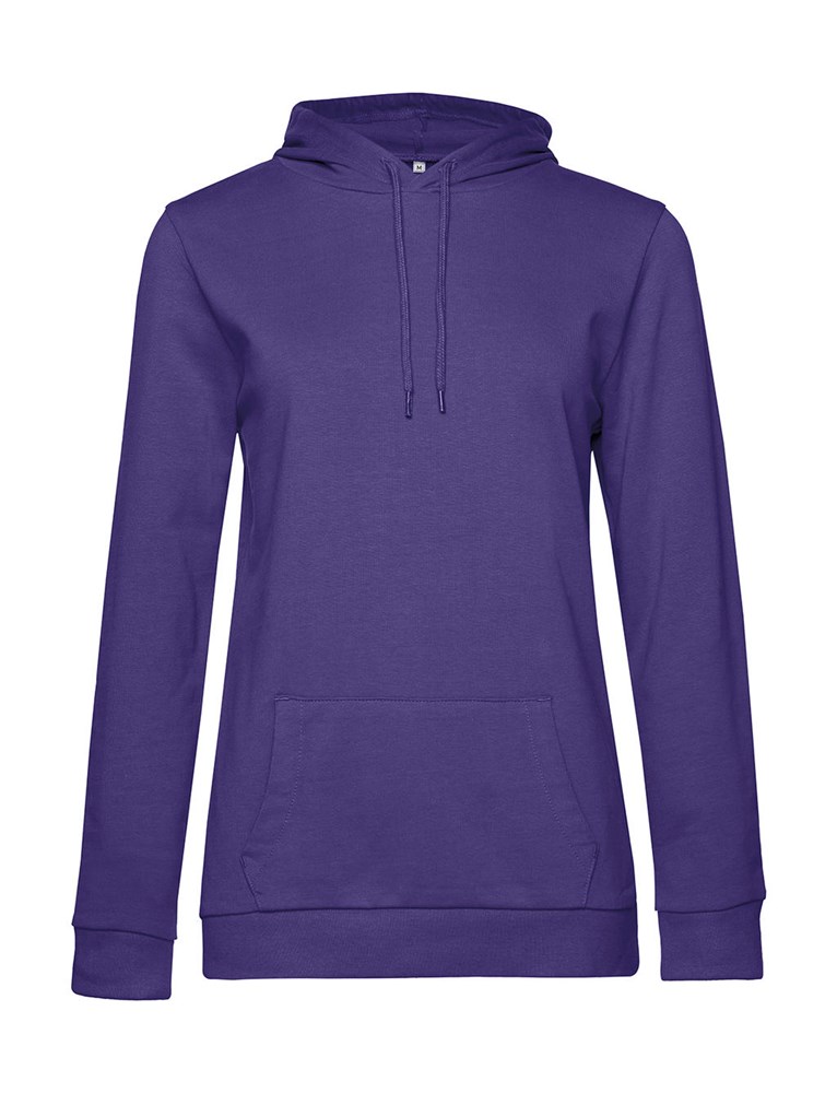 #Hoodie /women French Terry - Radiant Purple