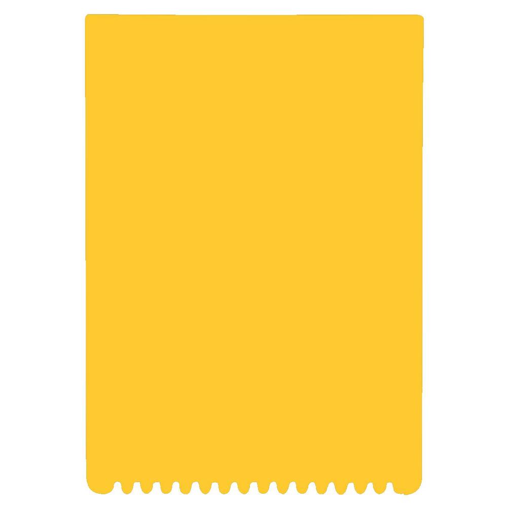 Eiskrabber "Rechthoek" - standaard geel