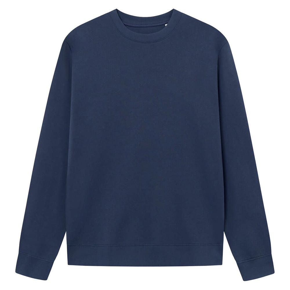 Brickstone unisex crewneck sweater, 280 gr/m² - Navy (PMS533C) / Navy