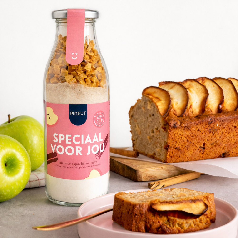 Appel-Kaneel Cake | Speciaal voor jou | DIY Cakemix in fles