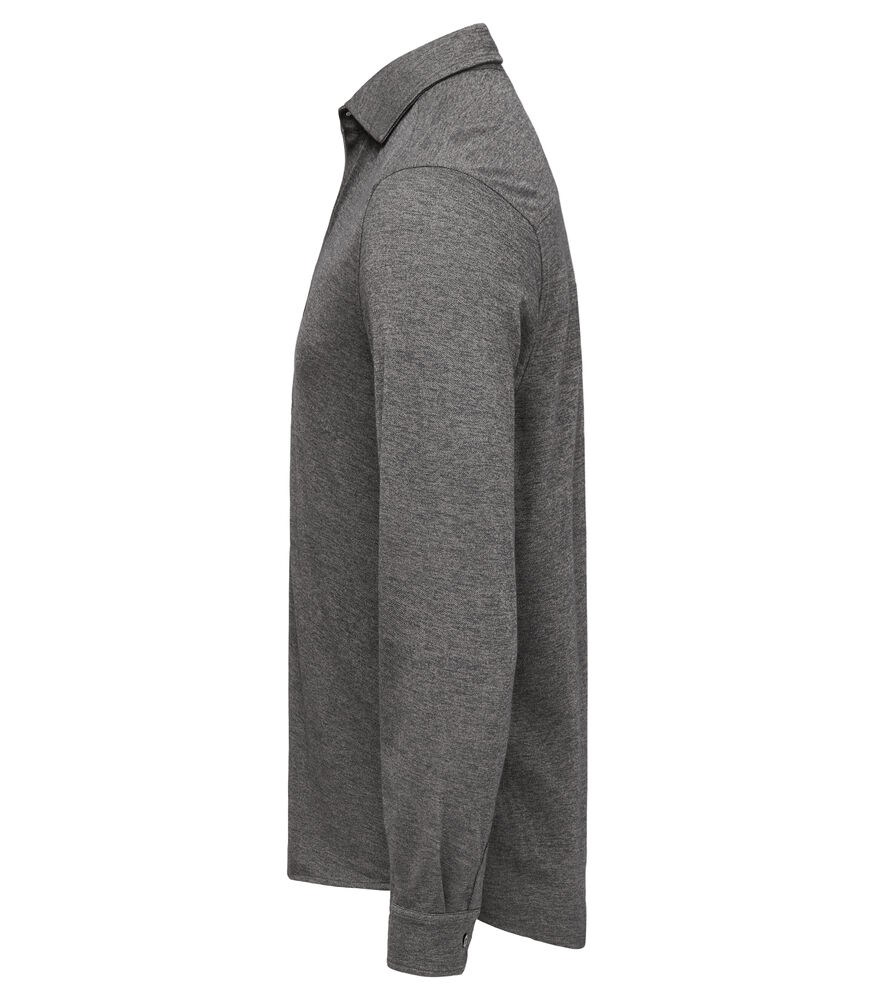 Cutter & Buck - Advantage Shirt Heren Antraciet Mélange 3XL