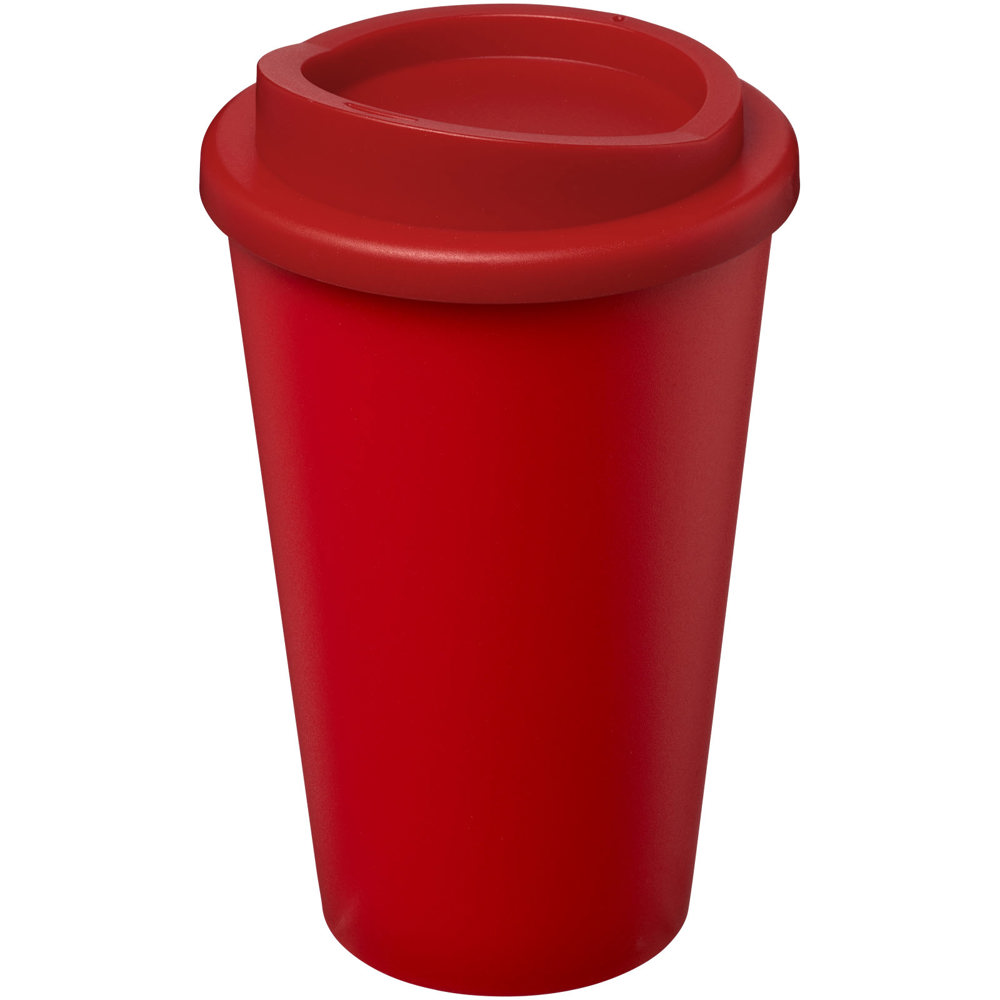 Americano® Eco 350 ml gerecyclede drinkbeker - Rood