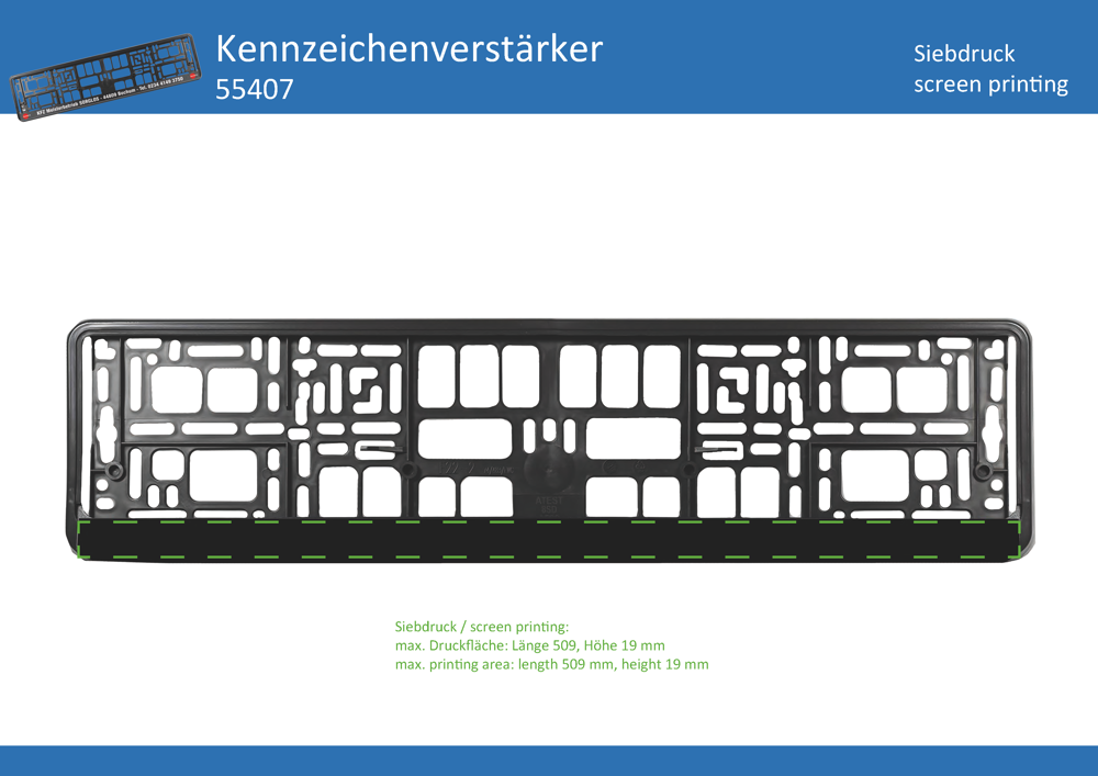 Nummerplaatversterker FLEXUS