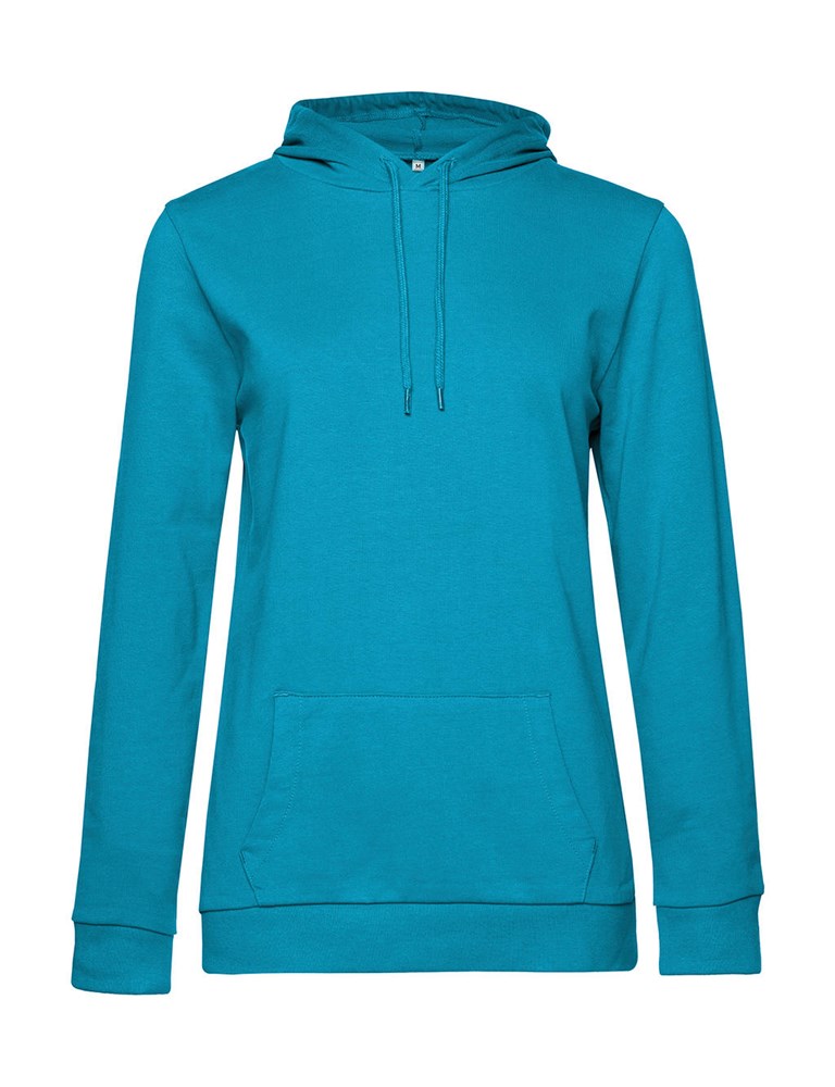 #Hoodie /women French Terry - Hawaiian Blue