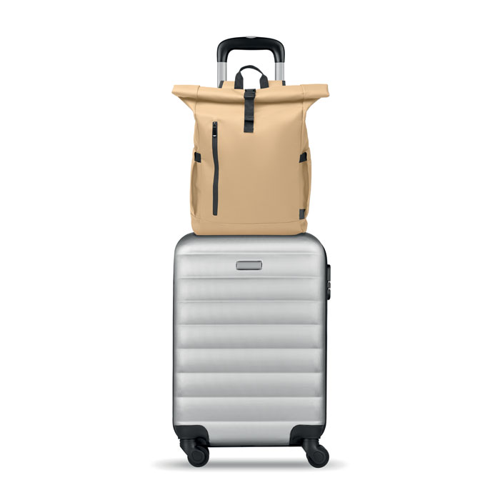 BANGKOK ROLL - Rolltop laptop rugzak 600D