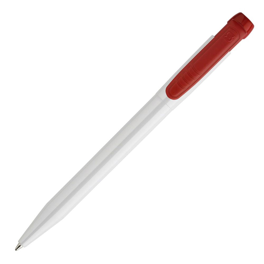 Balpen Pier hardcolour - Wit / Rood
