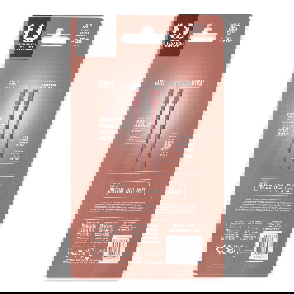 2ULC200 | Fresh 'n Rebel USB-C to Apple Lightning kable 2.0m