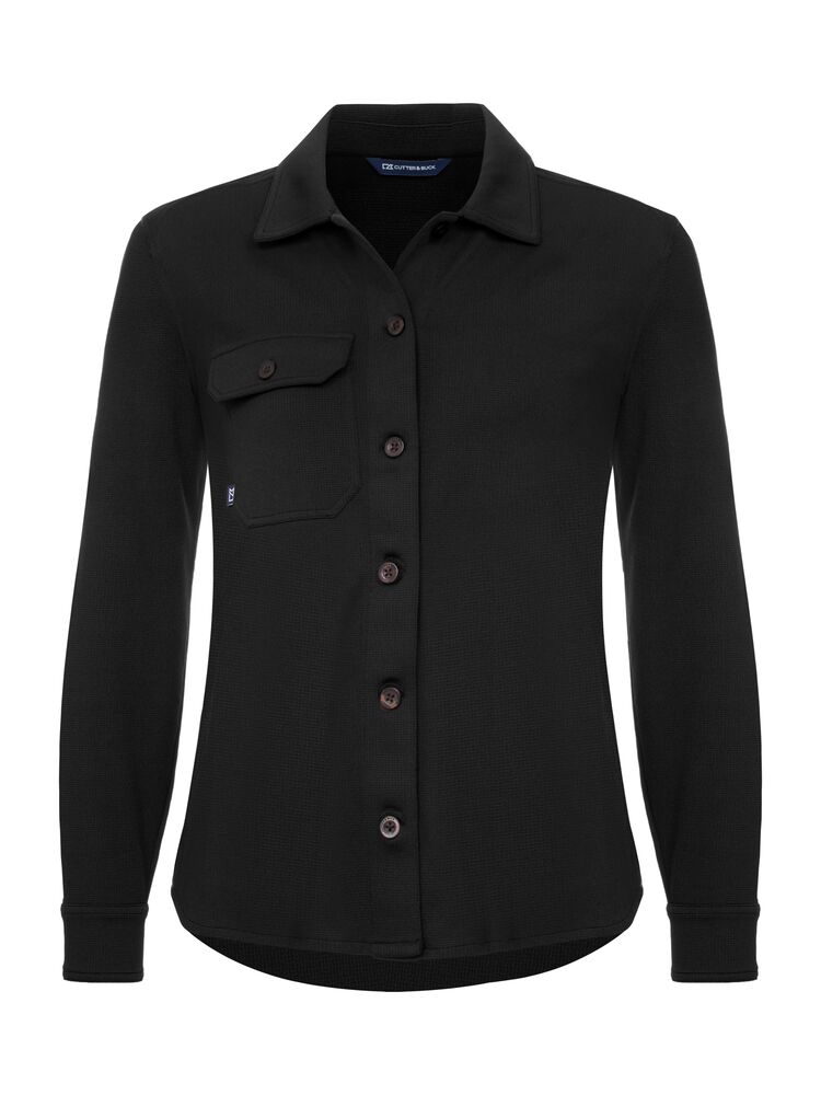 Cutter & Buck - Advantage Leisure Shirt Dames - Zwart