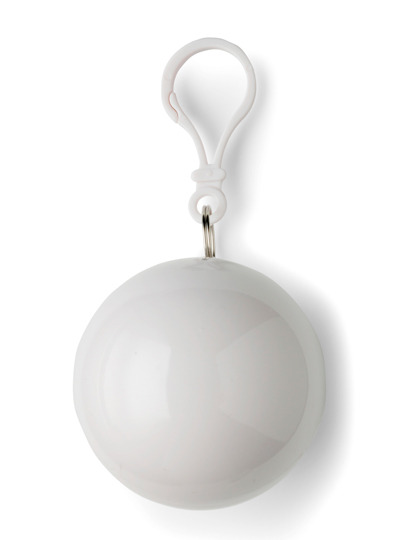 L-merch - PVC Poncho Universum - White