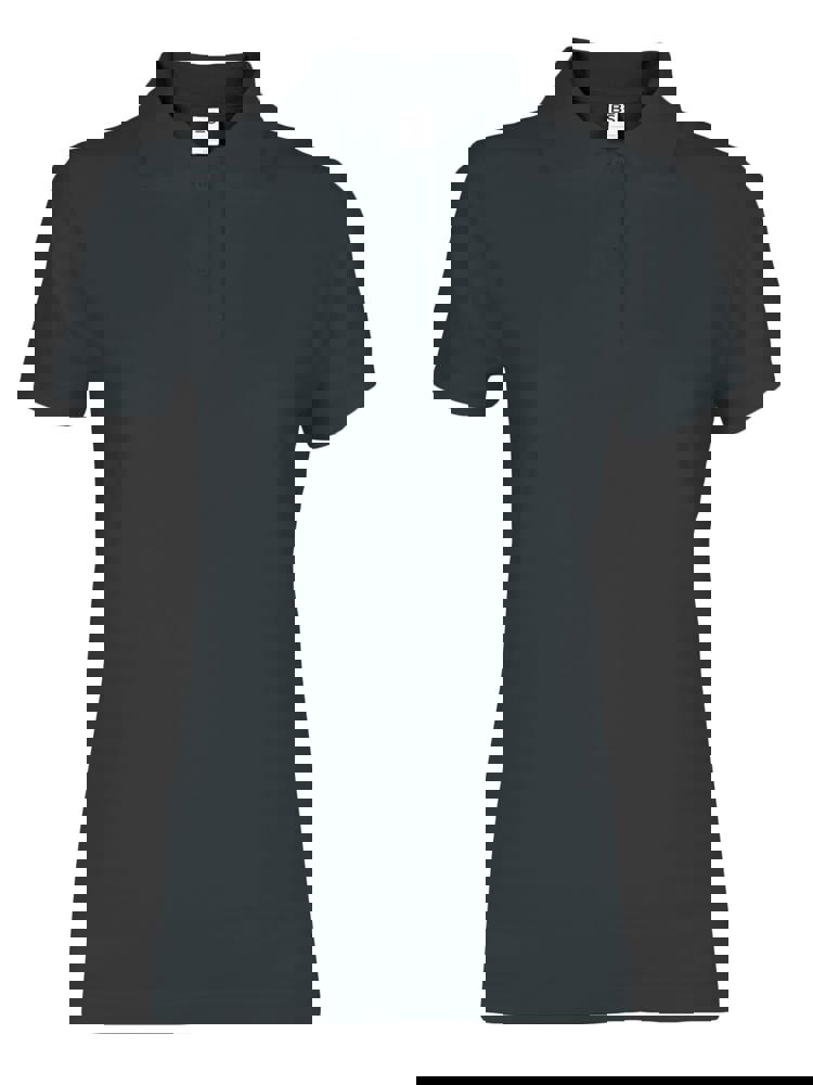 BS Evolution Dames Polo, 180gr/m2, 100% katoen - Donkergrijs (PMS 7540C)