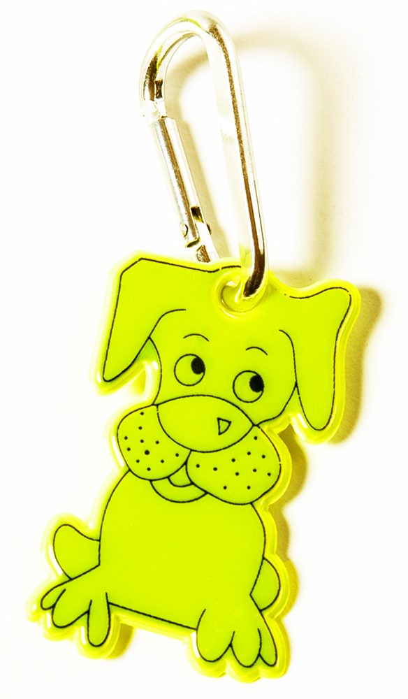 P932 - Fluo Safety sleutelhanger