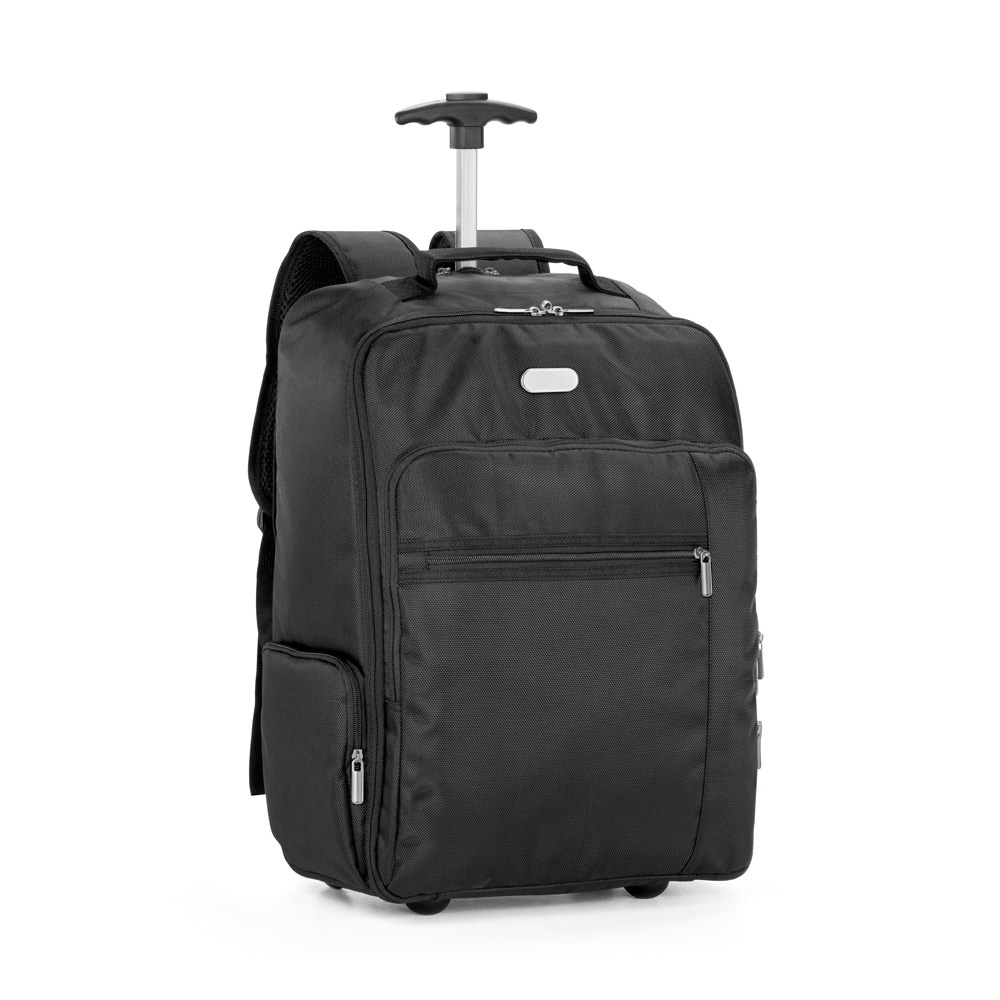 AVENIR. Laptop trolley rugzak 17'' in 1680D en 300D polyester