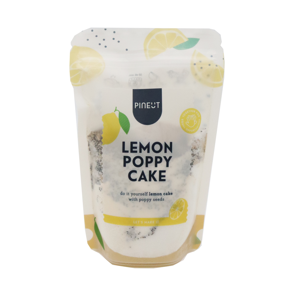 Lemon Poppy Cake bakken | DIY Cake in Pouchbag | Pineut